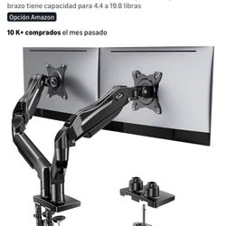 HUANUO Soporte para monitor doble