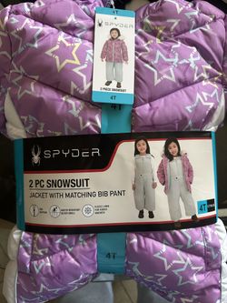 New Spyder Toddler 2-Piece Snowsuit (4T)