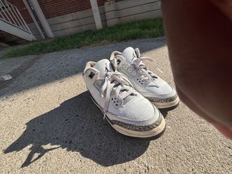 Jordan 3s Retro Og White 6Y