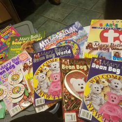 Beanie Babie Books Pins Calender Etc