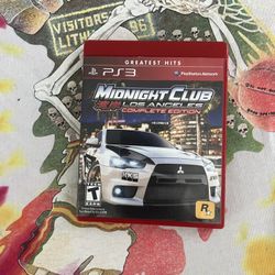Midnight Club Los Angeles Greatest Hits 