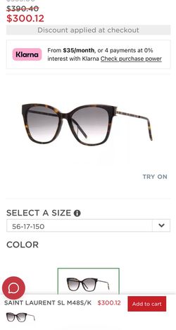 Saint Laurent SL M48S/K Sunglasses
