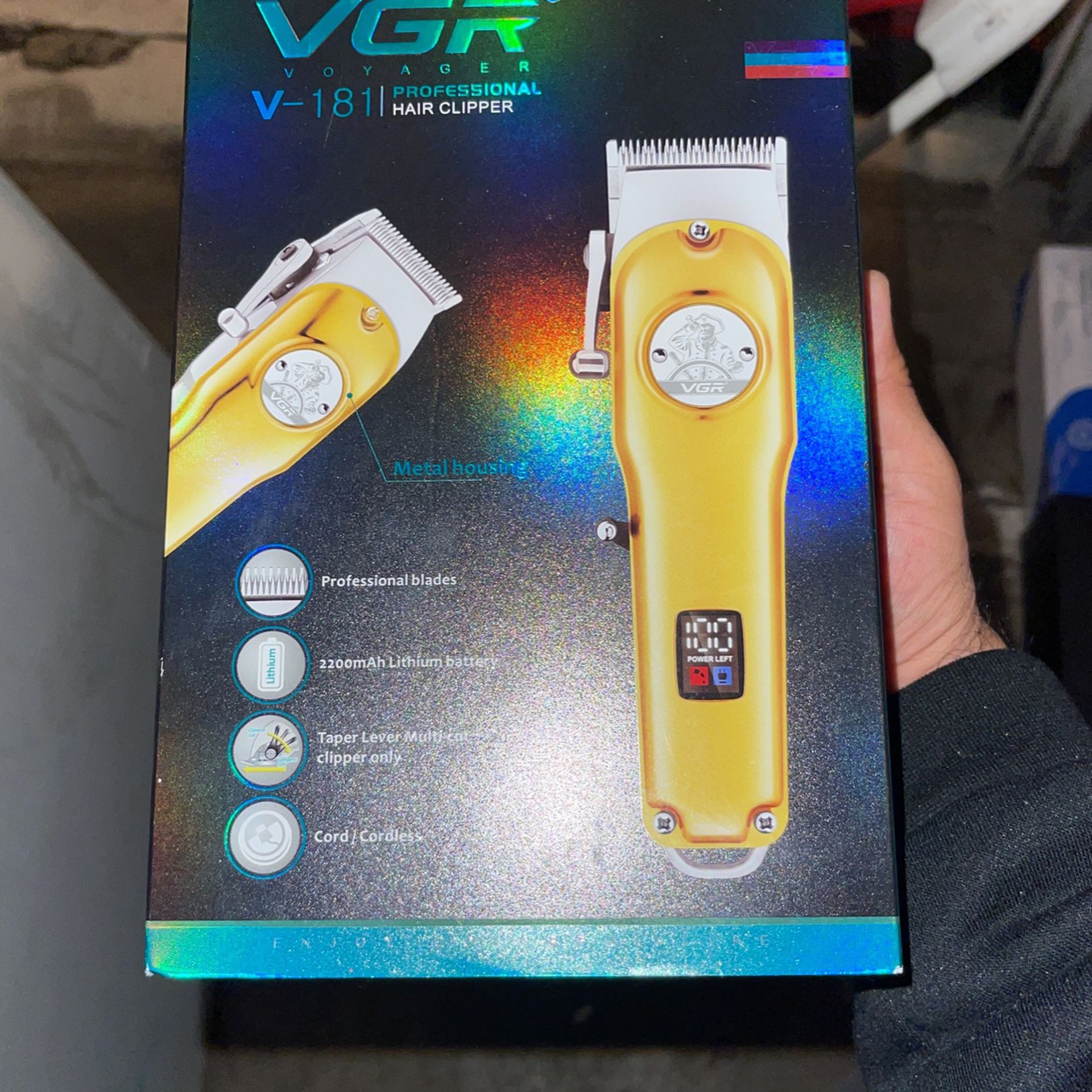 Brand New Cordless Hair Clippers Vgr 