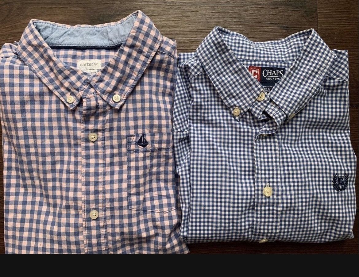Boys Shirts, 10-12Y $10 for both
