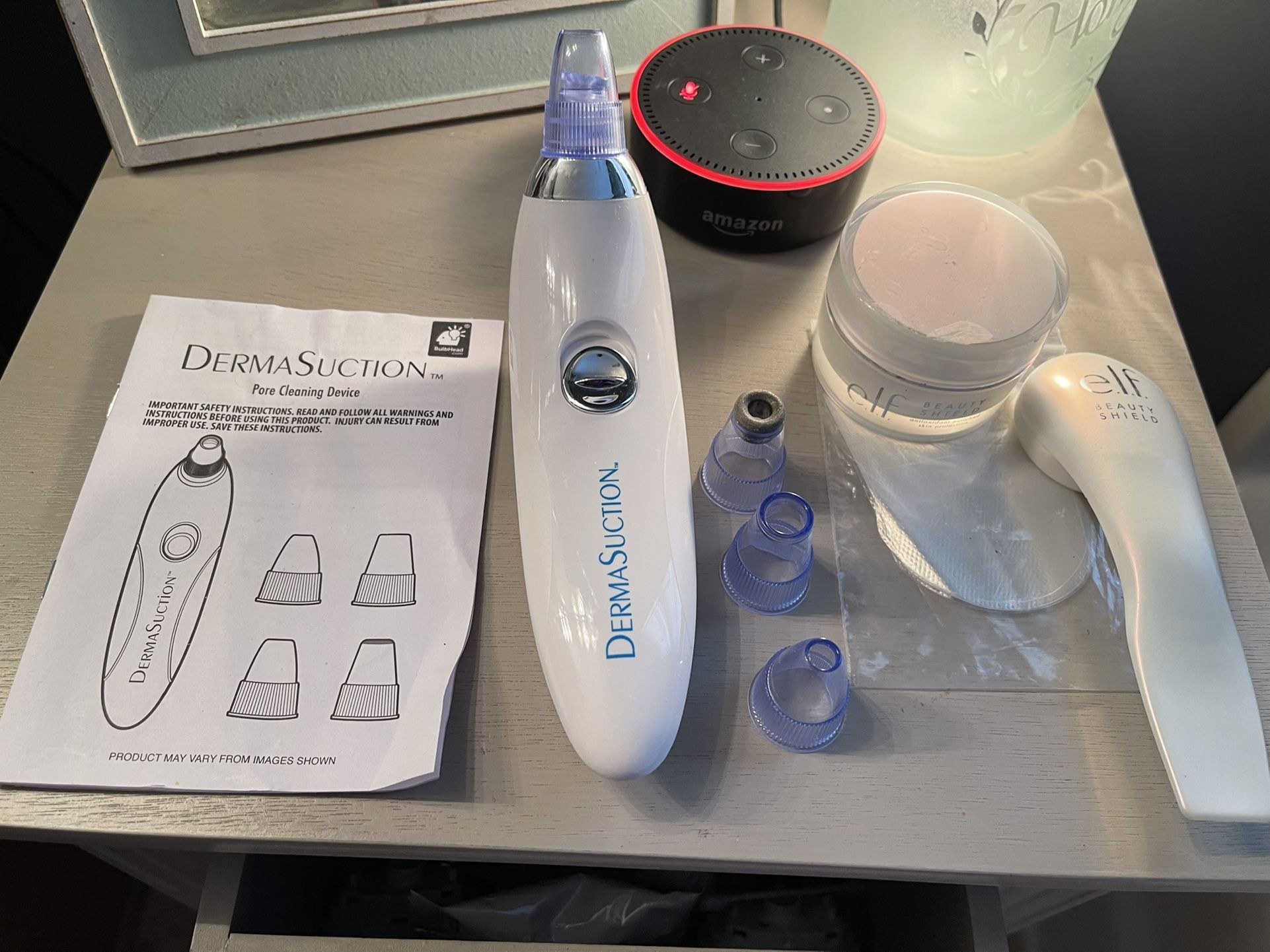 Pore Cleaning Device And Magnetic Enriching Mask With Wand And Covers