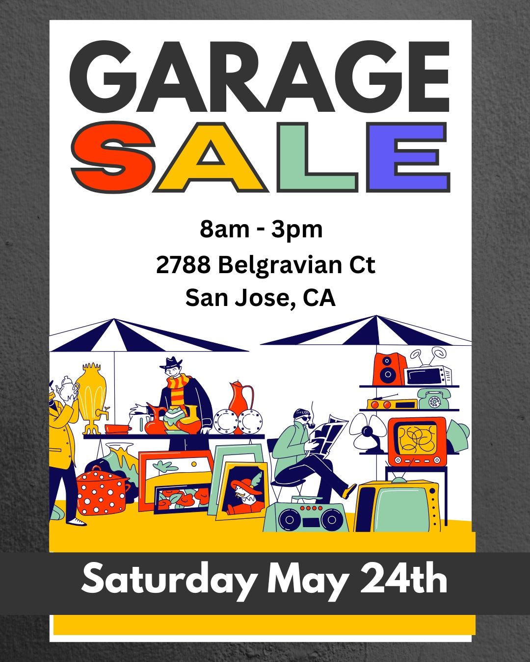 GARAGE SALE