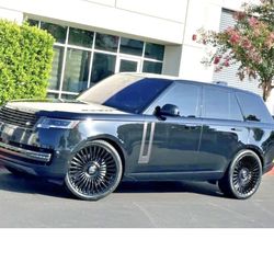 24” Range Rover Chevy Cadillac Lexus Wheels 