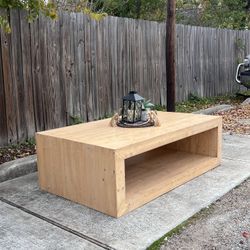 Custom coffee table farmhouse Wood  Modern Rustic Center Oval Set End Table Side Table  Storage Monastery Set Chest  Restoration hardware Carpenter