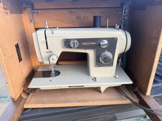Vintage Sears Kenmore Sewing Machine w/ Cabinet