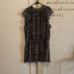 Leopard Dress XL