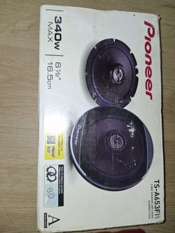 2 boxes of Pioneer Car Speakers