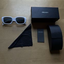 White Prada Sunglasses
