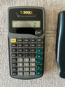 Vintage Texas Instruments TI-30Xa Scientific Calculator