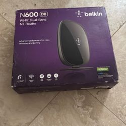 Belkin N600 Wi-Fi Dual-band N+ Router