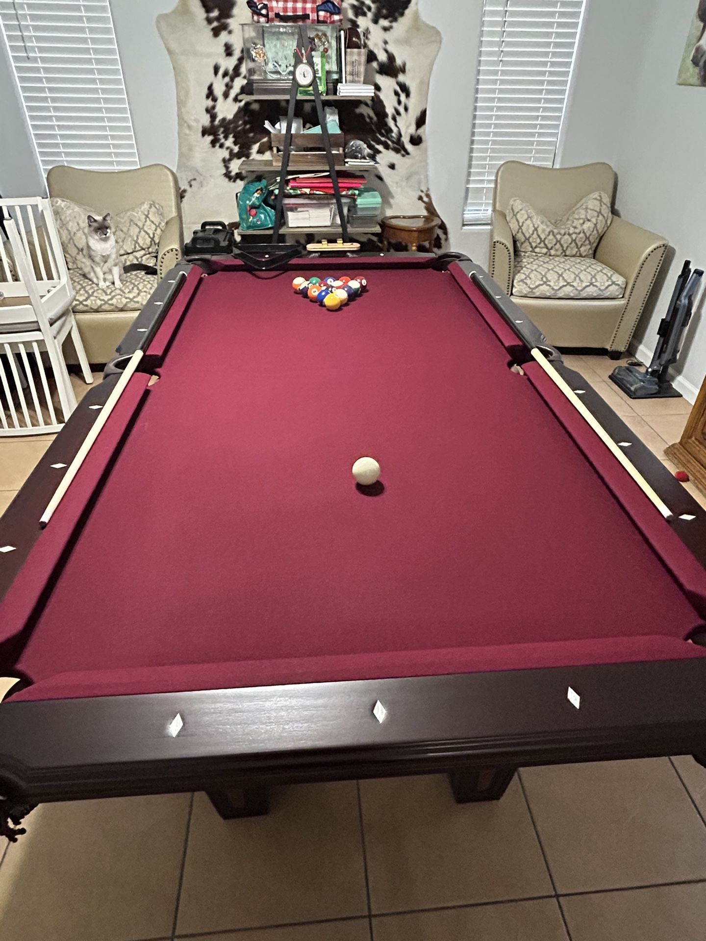 GLD Products - Reno 7’ Pool Table