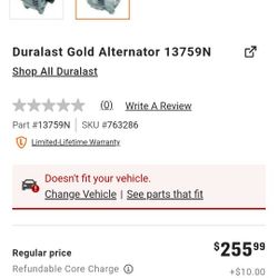 Brand New Never Installed Mazda Alternator