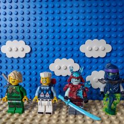 Rare Lego Nice Ninjago Minifigure Lot