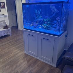 150 Gallon Reef ready Tank With Custom Stand