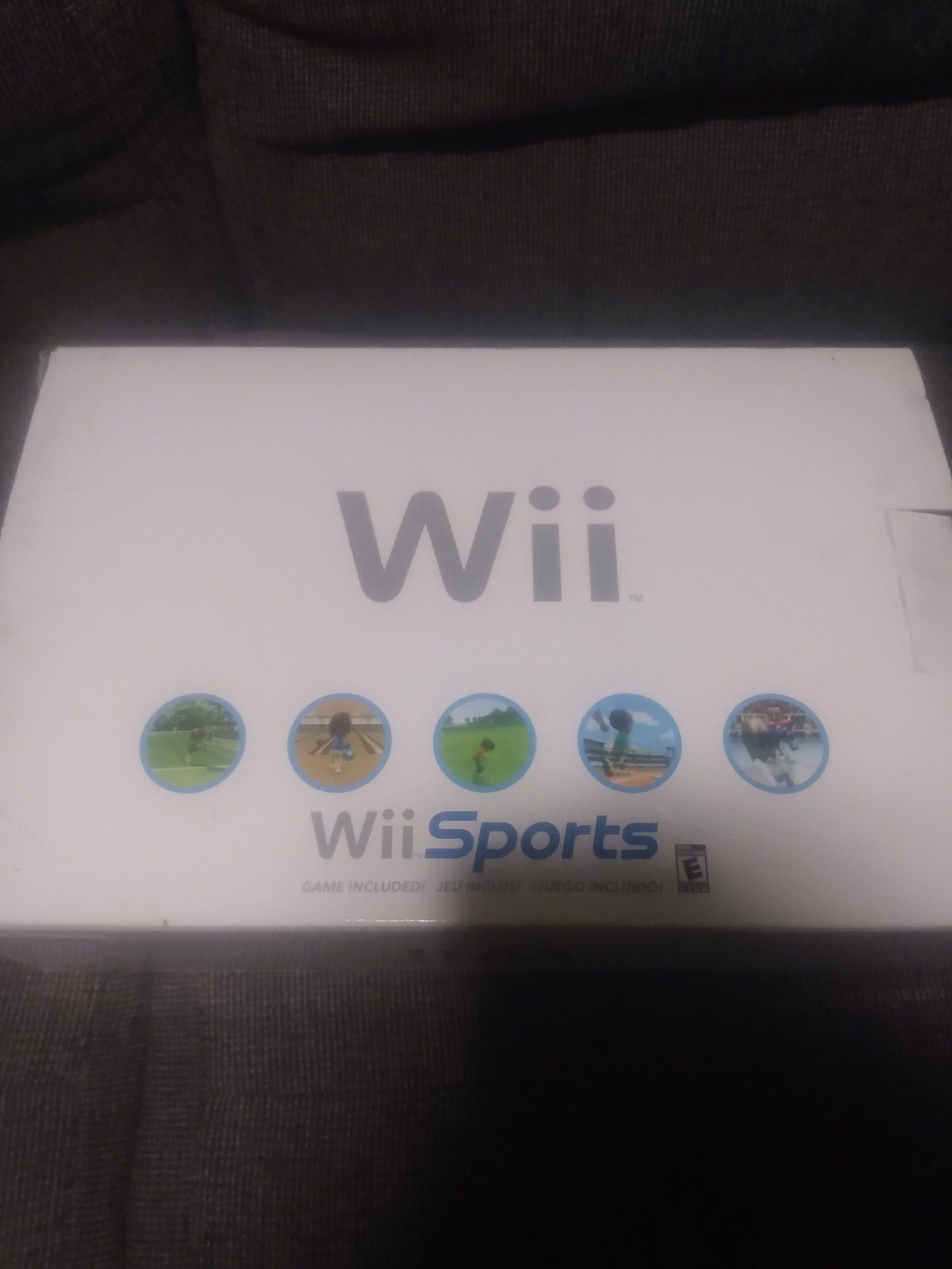 Wii sports console