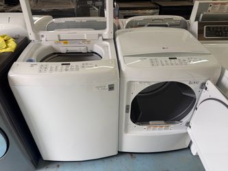 LG washer and electric dryer 5.0/7.4 cuft