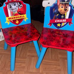 Paw Patrol Table And Chairs 