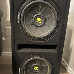 KICKER Dual 10” CompC 