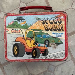 1973 Hanna Barbera SPEED BUGGY Metal Lunchbox