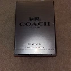 Coach New York Platinum 2FLOZ