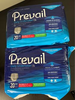 Prevail Men's Daily Underwear S/M – 2 Packs