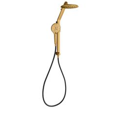 Kohler Reindent Vibrant Brushed Moderne Brass 7.94-in Showe Faucet Bar System With 3- Way Diverter 