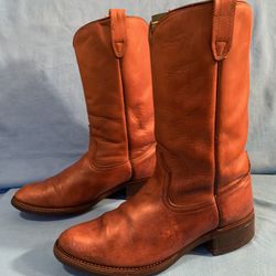 Vintage leather boots Acme (USA) - size 10B 