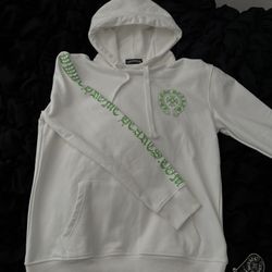 Chrome Heart Hoodie With White And Green