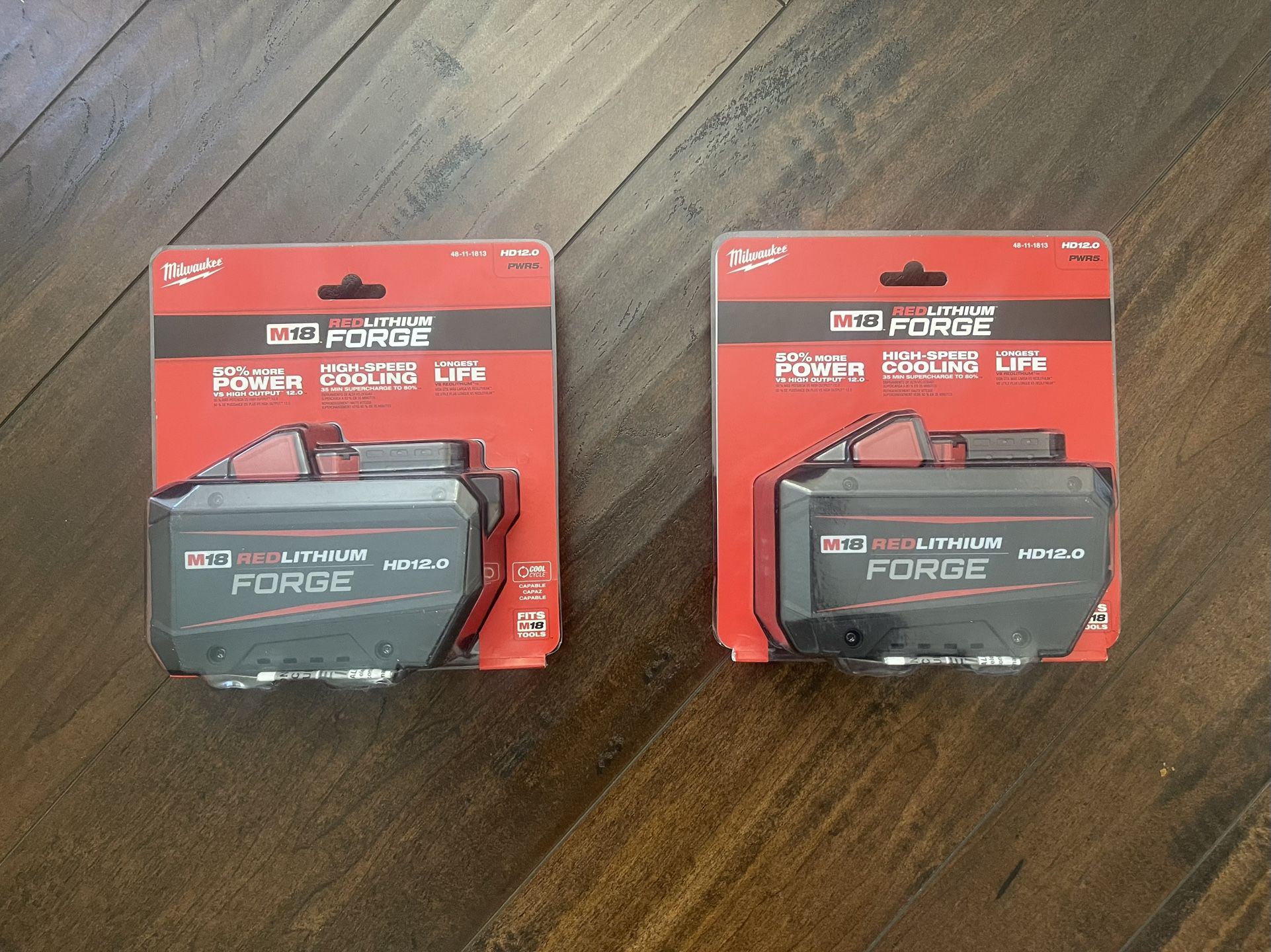 New 12Ah Milwaukee Forge Battery