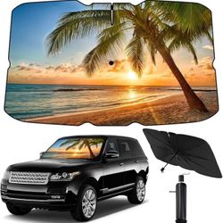 BRAND NEW (55.2 x 31.5 in) Foldable Car Sun Shade Windshield for Front Window Fit or Most Sedans SUV and Trucks