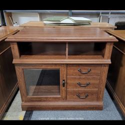 Contemporary Media Console Cabinet