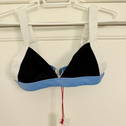 NEW Solid & Striped Bikini Top