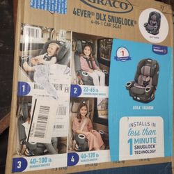 Graco forever DLX 4 in 1 car seat (BRAND NEW)