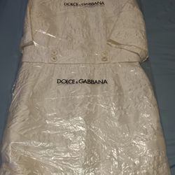 Dolce Gabbana Short Brocade Dress 