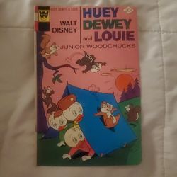 Whitman Walt Disney Huey Dewey And Louie Junior Woodchucks #43 1977