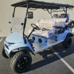 2025 Voyager Patriot 6-Passenger Lifted 72-Volt Street Legal LSV Golf Cart