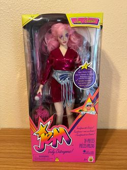 Jem & The Holograms Jem / Jerrica 12-Inch Doll with Sound