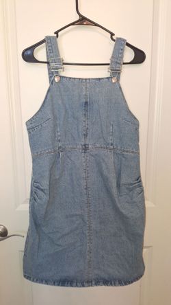 Maternity denim dress