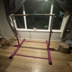 Adjustable Height Gymnastics Bar