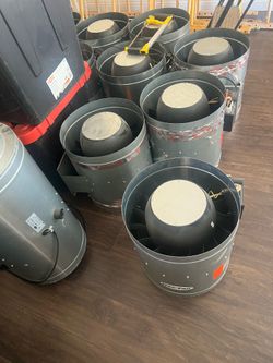 Hydroponic grow fan 14 can 10 can fan