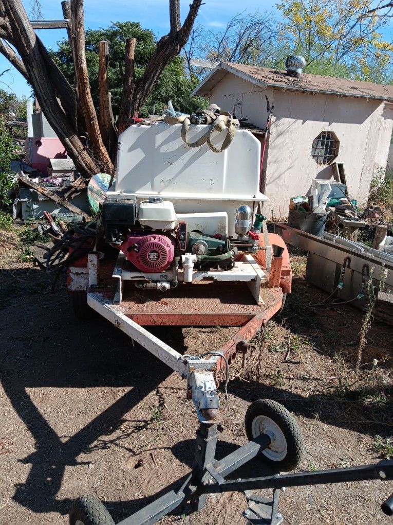 Industrial size pressure washer