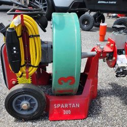 SPARTAN MODEL 300 DRAIN CLEANING MACHINE 