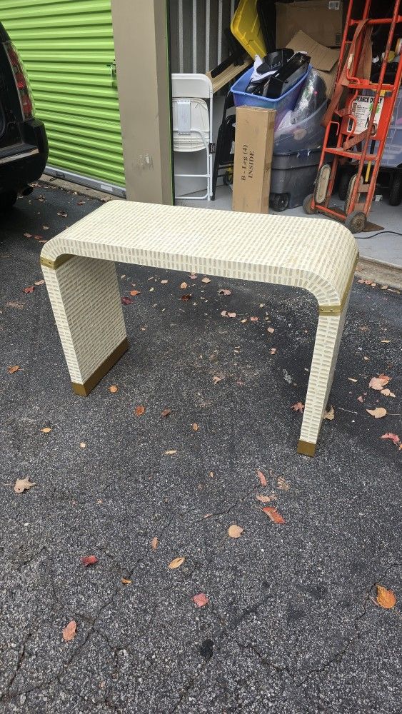 New Beige Console Table