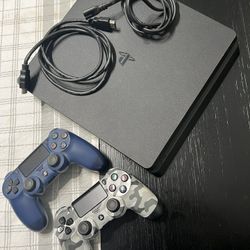 Ps4 Slim with 10 games