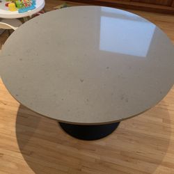 Room and Board Dining Room Table 42” diameter