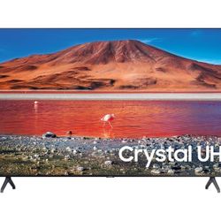 SAMSUNG 85" Class 4K Crystal UHD (2160P) LED Smart TV with HDR (UN85TU7000)
